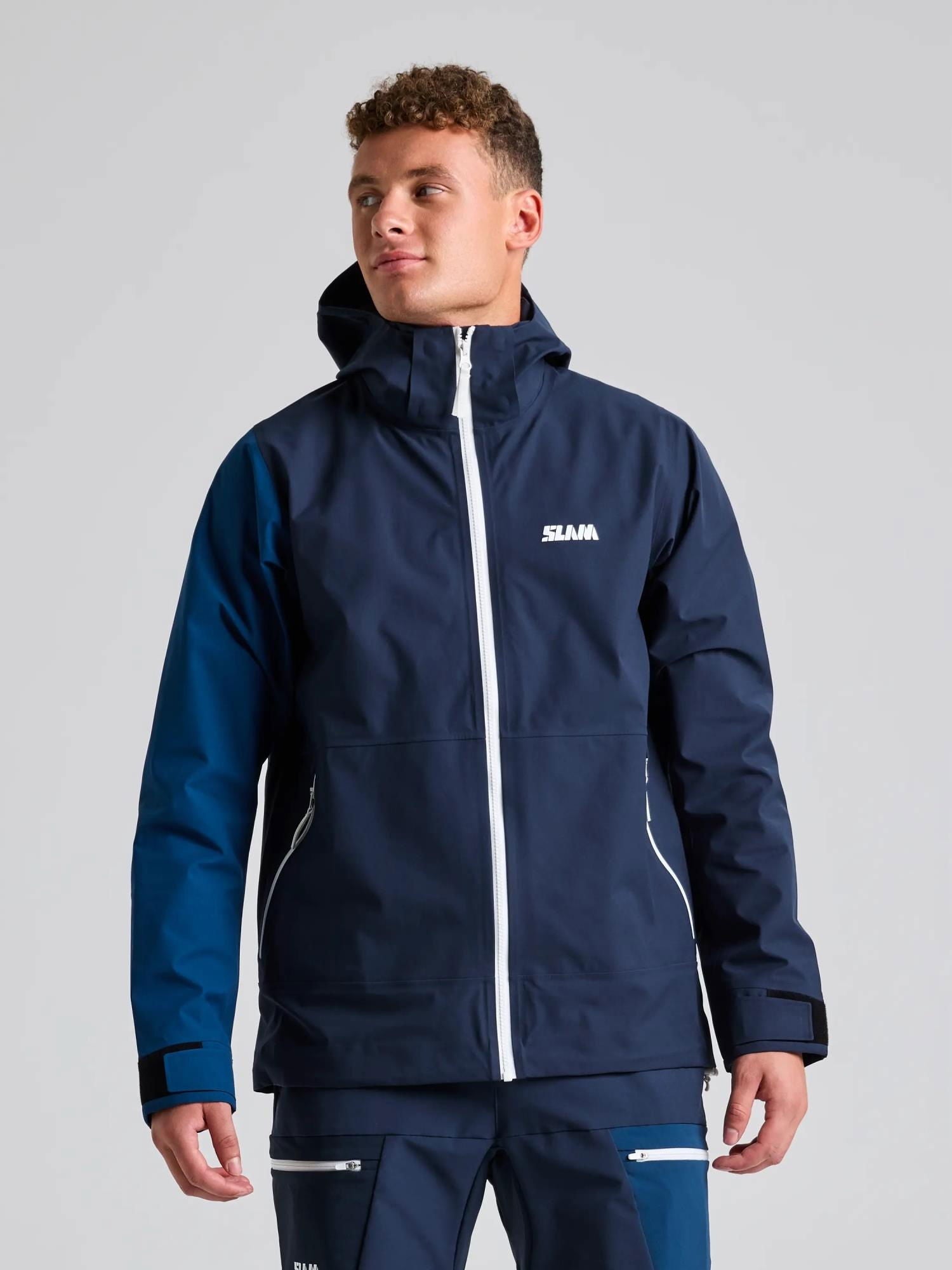 One Design seiljakke 3L ripstop resirkulert polyester forfra