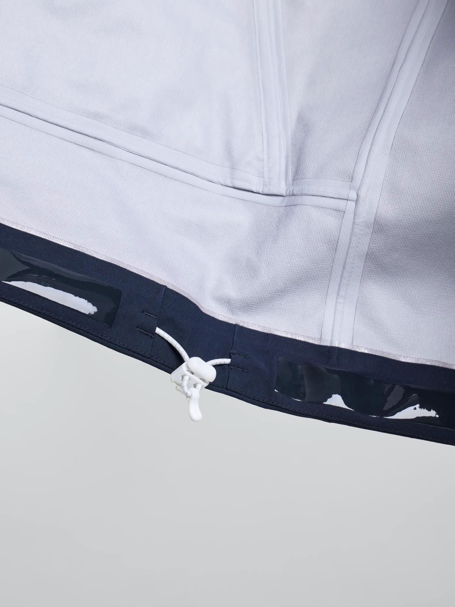 One Design seiljakke 3L ripstop resirkulert polyester glidelåser