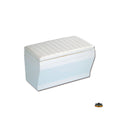 Oppbevaringskiste med pute glassfiber 700x380x400 mm - TREM forfra