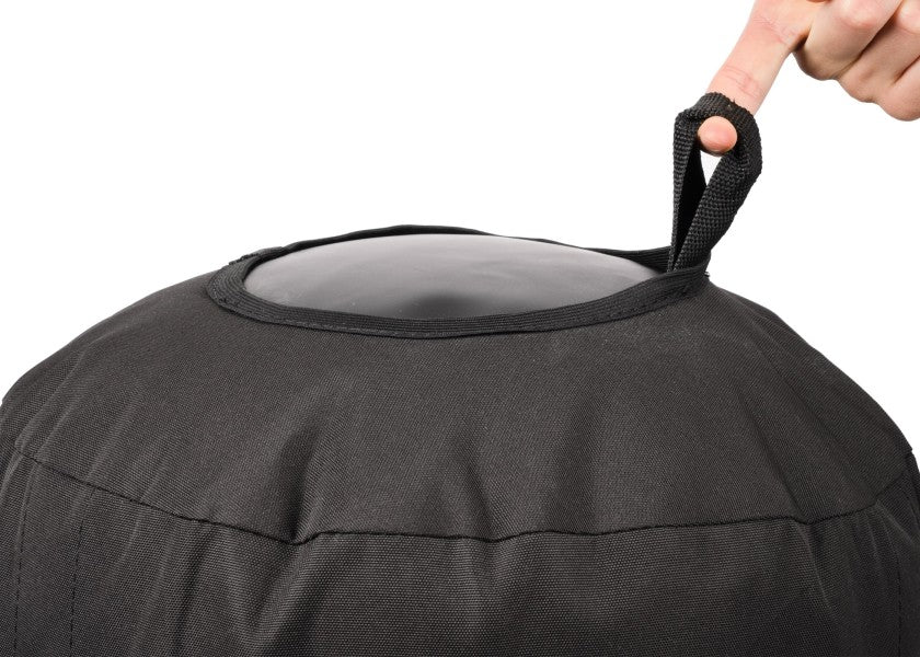 Oppblåsbar fender svart polyester/PVC bruk SEATEC