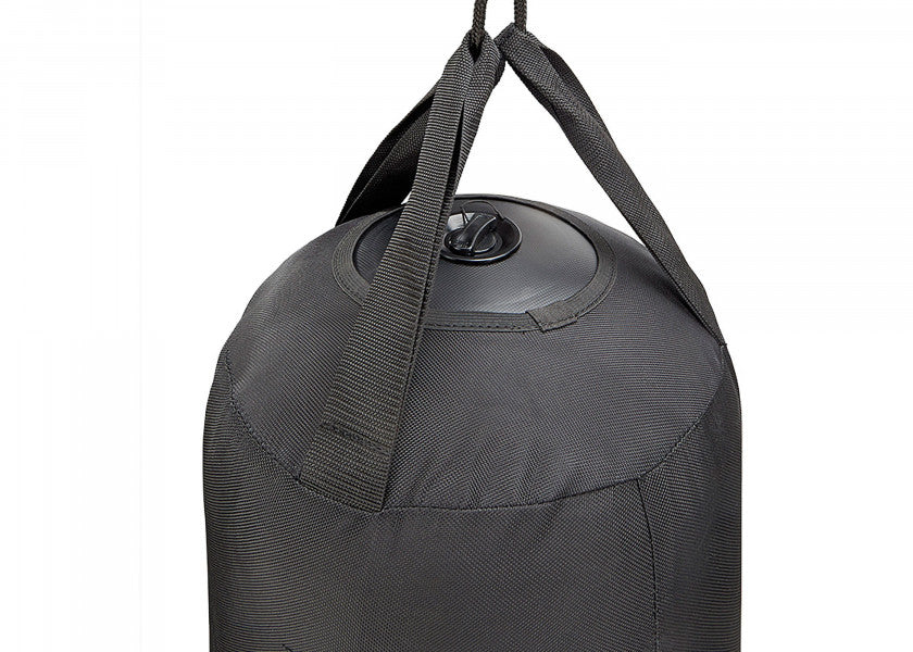 Oppblåsbar fender svart polyester/PVC montert SEATEC