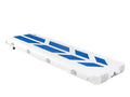 Oppblåsbar landgang 250 x 70 cm med manometer forfra