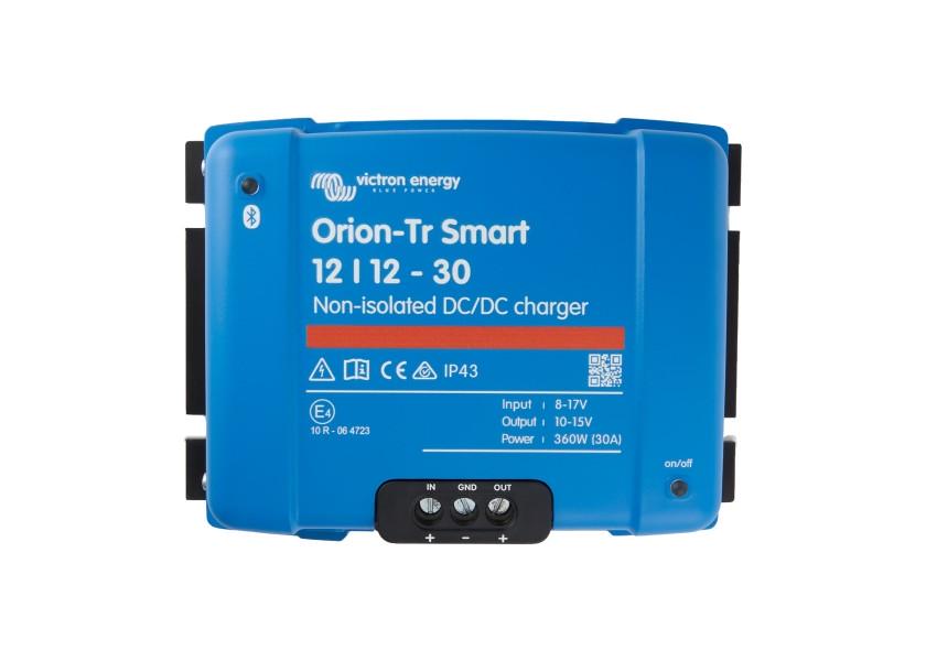 Orion-Tr Smart batteri-til-batteri-lader 12V til 12V 30A Bluetooth bruk