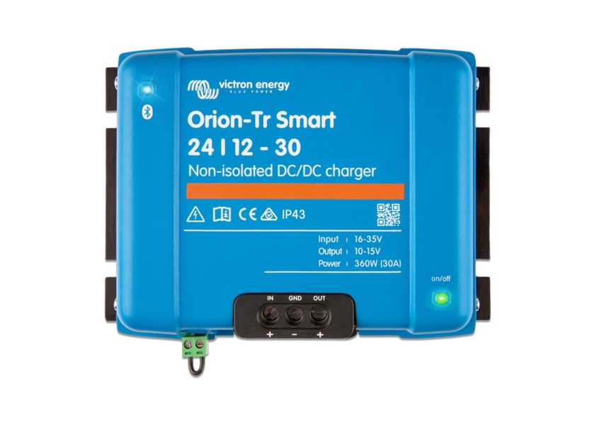 Orion-Tr Smart batteri-til-batteri-lader bakside