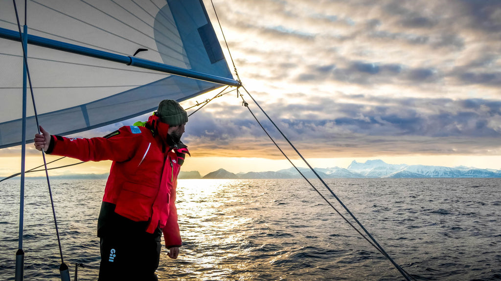 Cargolomme med sikkerhetstaske på OS14 ocean seiljakke XPLORE+ 3-lags vanntett