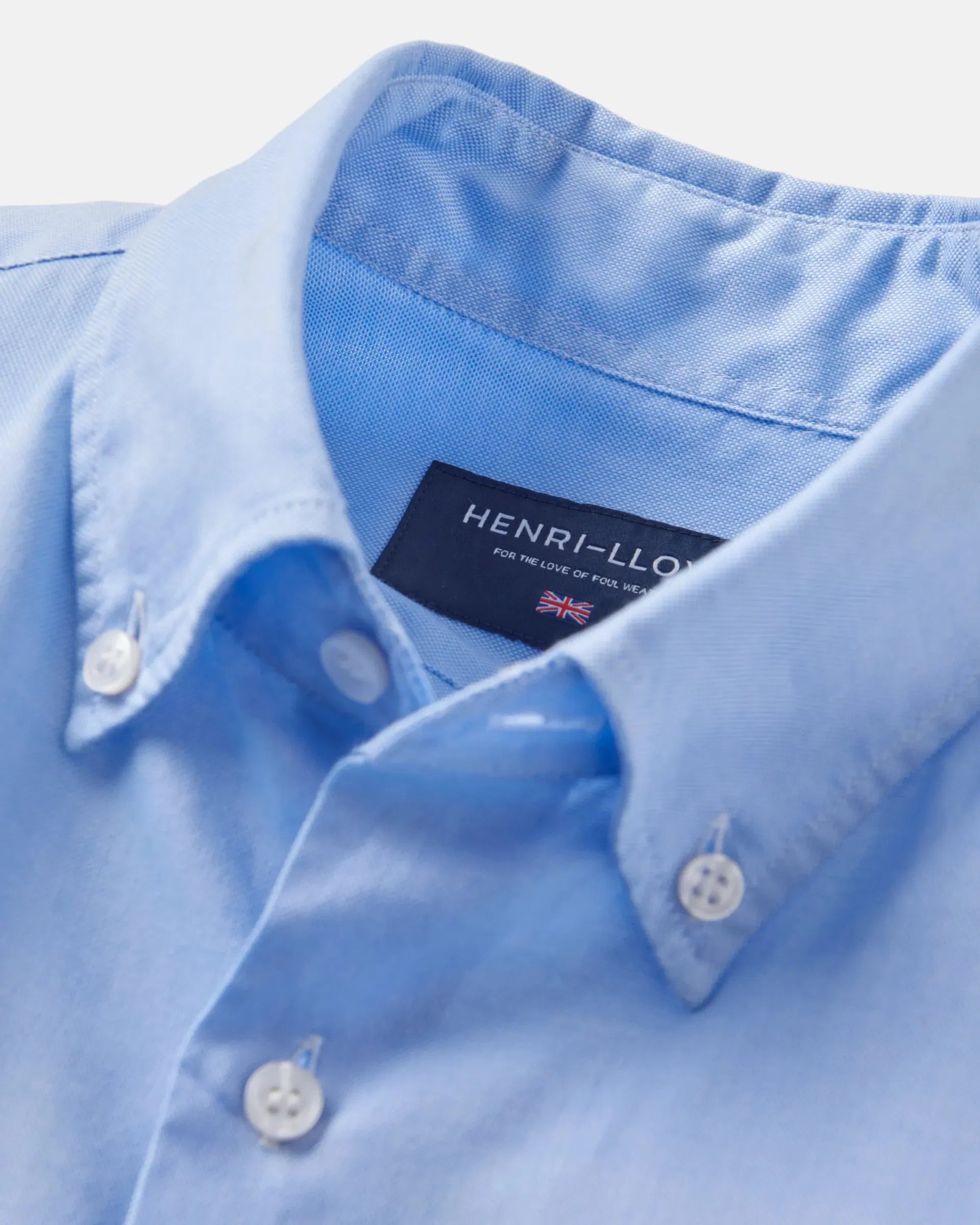 Oxford 2.0 skjorte 100 % bomull button-down mansjett detalj