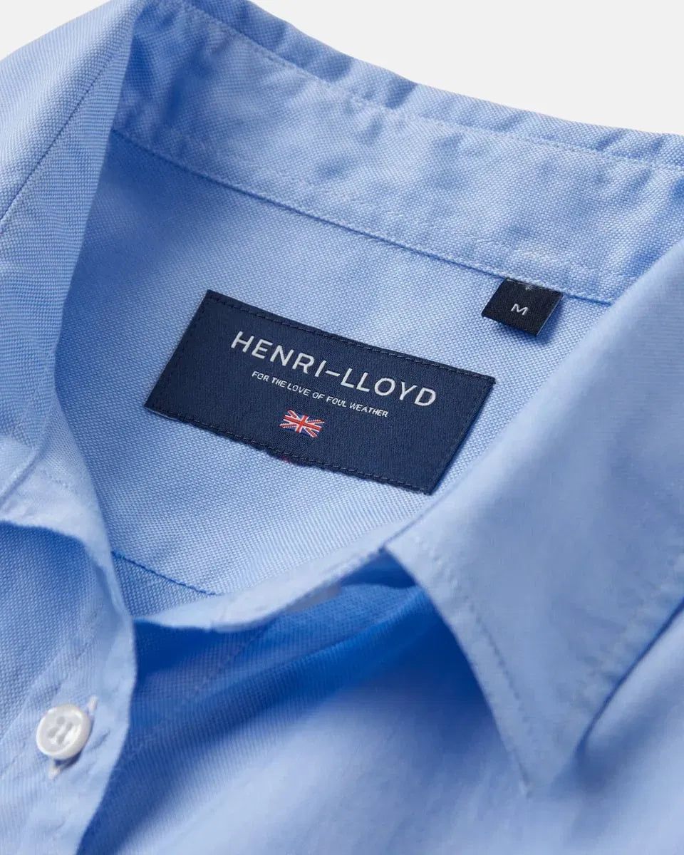 Oxford bluse dame 2.0 bomull antimikrobiell logo Henri Lloyd