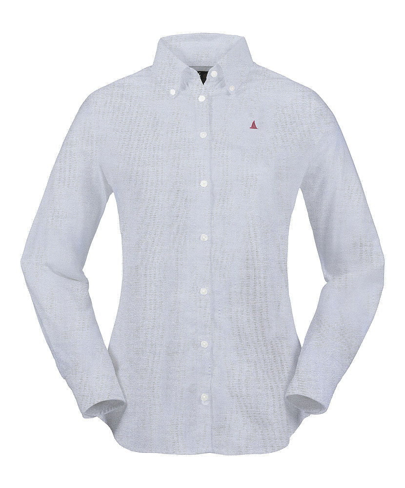 Oxford bluse langermet bomull - Musto forfra