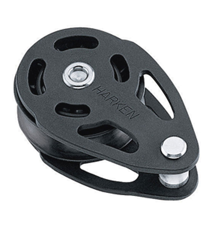 Padeye blokk 75 mm cruising glidelager 1587 kg forfra