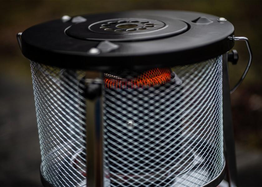Parafinvarmer rustfritt stål 2,2 kW 5 l tank høydejusterbar bunn