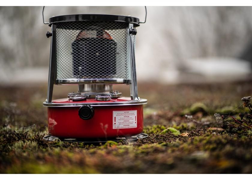 Parafinvarmer rustfritt stål 2,2 kW 5 l tank høydejusterbar håndtak