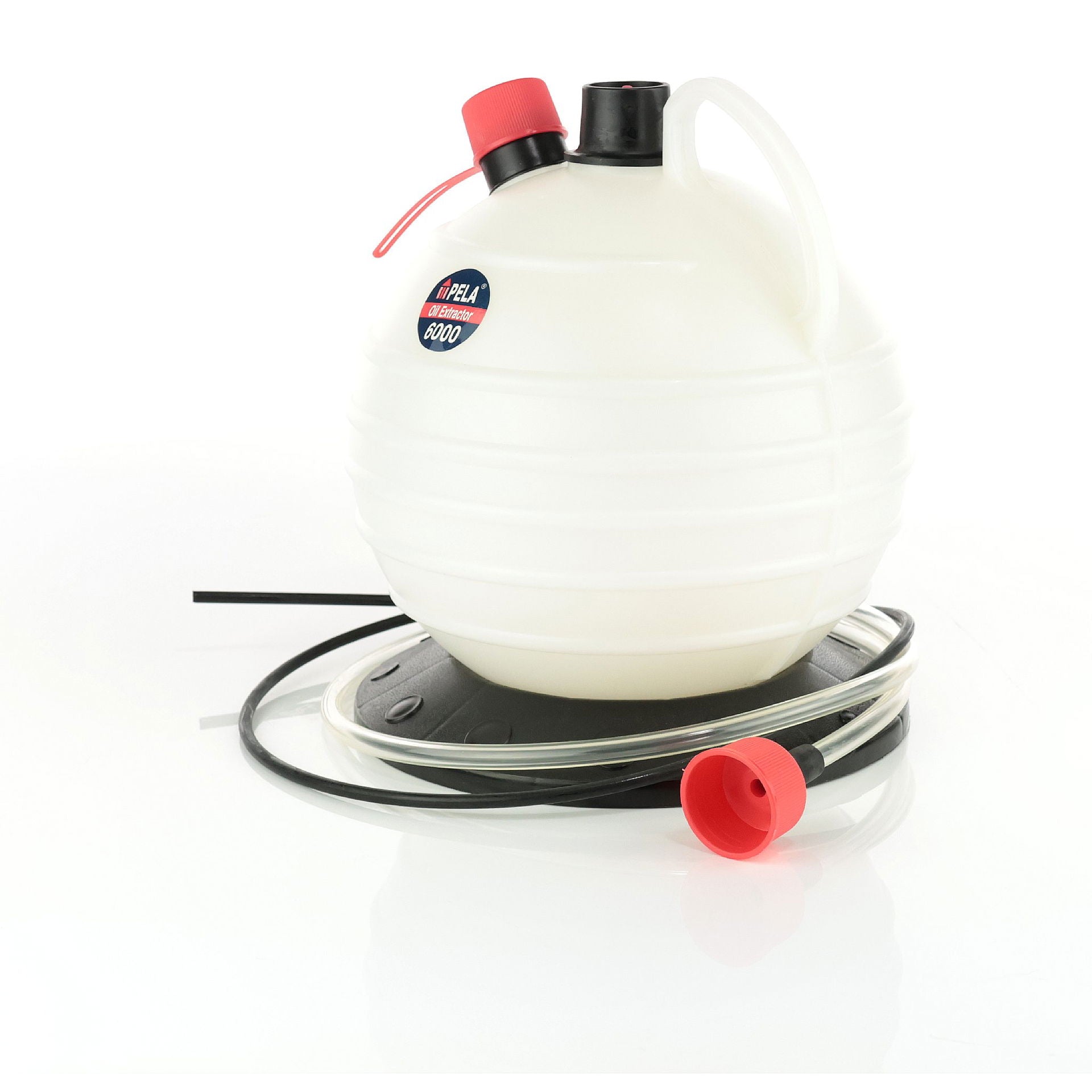 Pela vakuumtank 6,0 l oljeskiftpumpe bakside