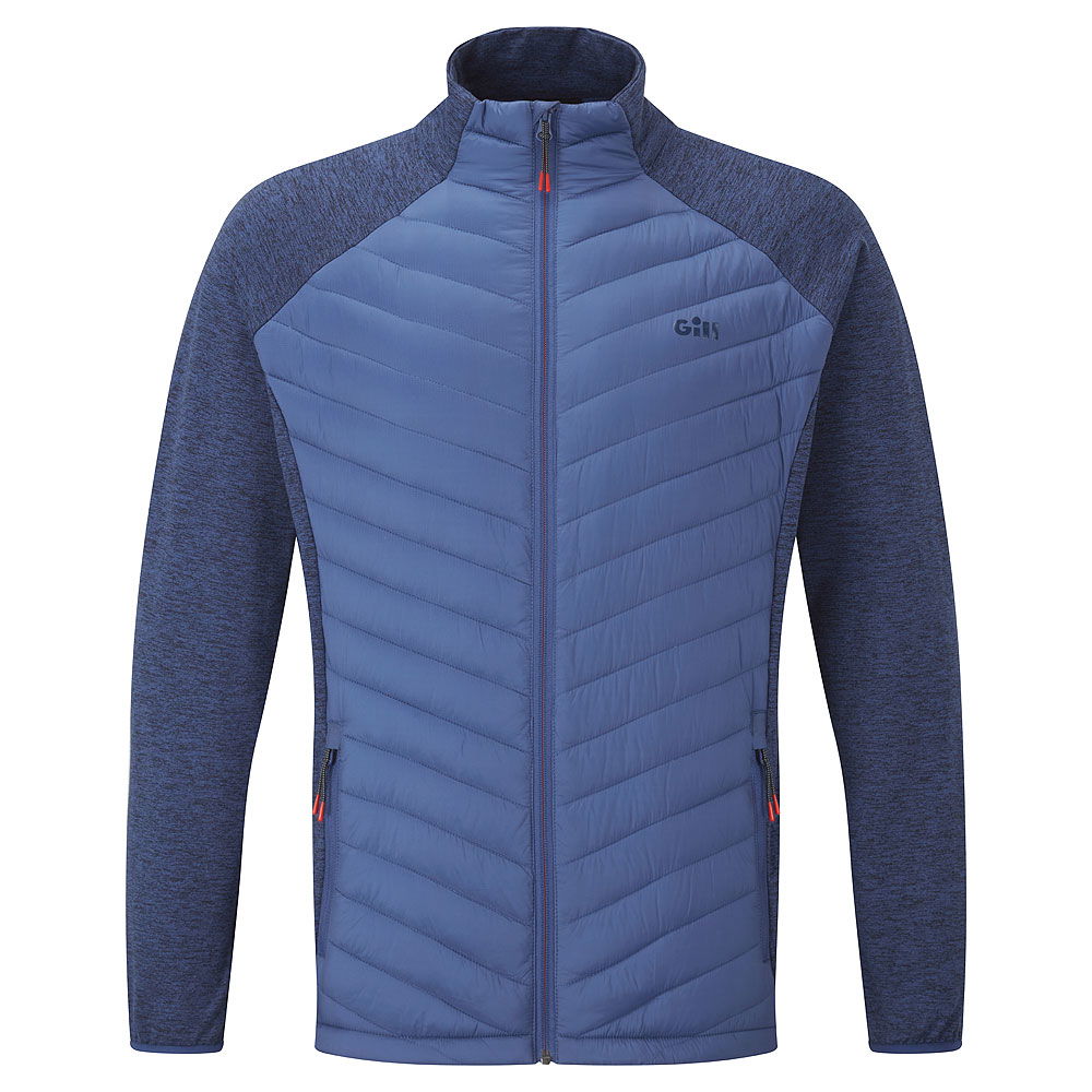 Penryn hybrid jakke 4-veis stretch med fleecefôr - Gill forfra