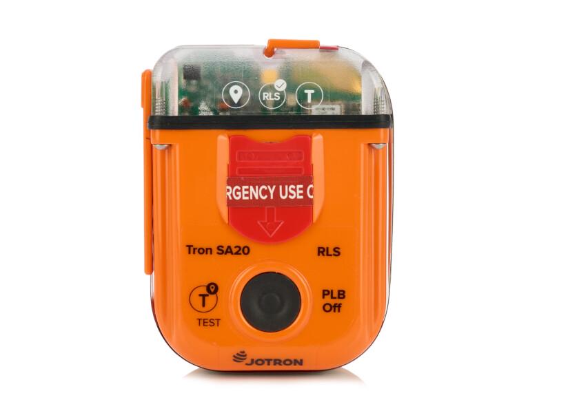 Personlig nødpeilesender Tron SA-20 PLB med RLS 406 MHz oppbevaring
