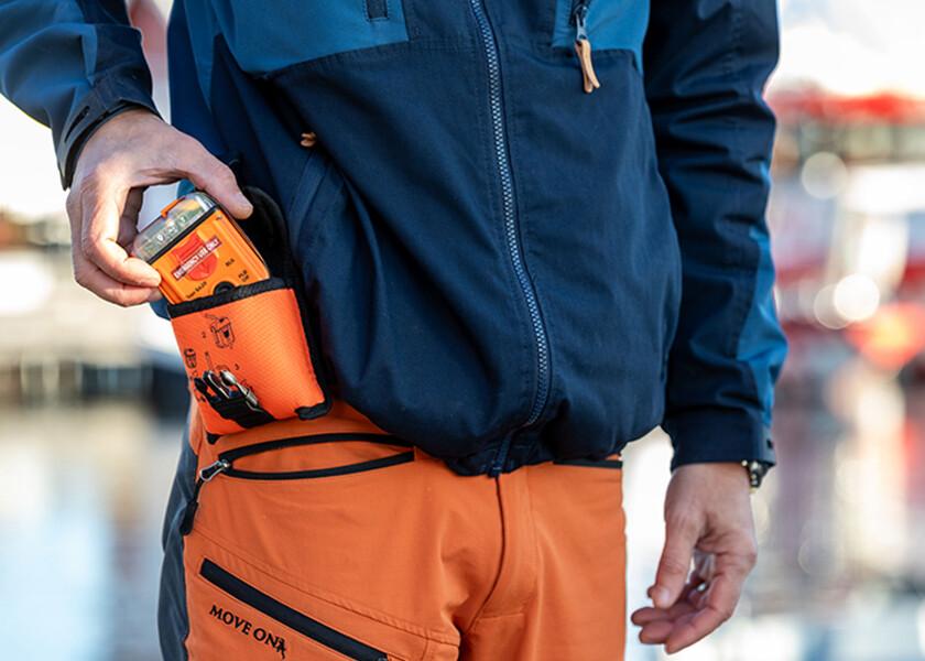 Personlig nødpeilesender Tron SA-20 PLB med RLS 406 MHz emballasje