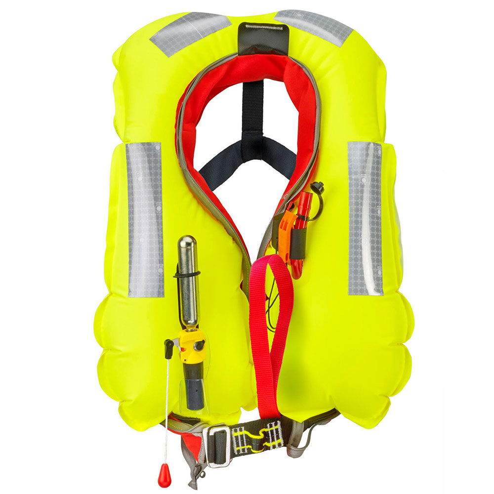 Pilot 165N automatvest m/sele detalj med refleks Plastimo