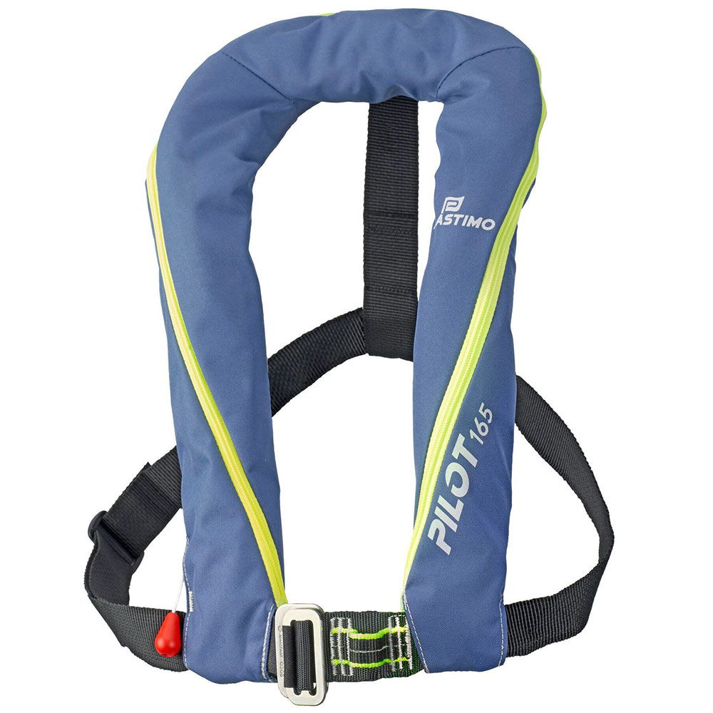 Pilot 165N automatvest m/sele forfra Plastimo