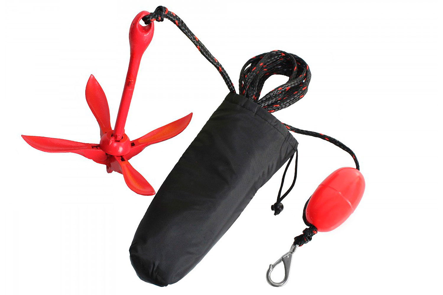 Plastimo Mini Mooring Pack anker 1,5 kg med line 7,6 m forfra