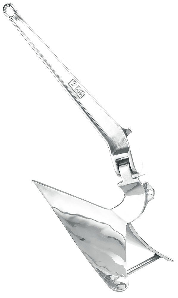 Ploganker rustfritt stål 7 kg - Compass forfra