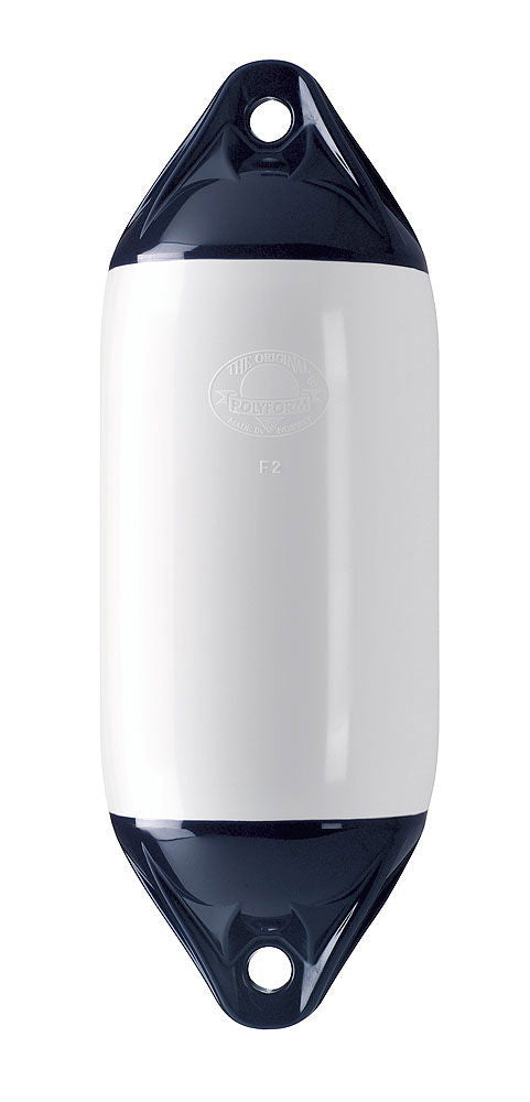 Polyform langfender F-2 64 x 22 cm sjøvannsbestandig vinyl for båtbeskytter