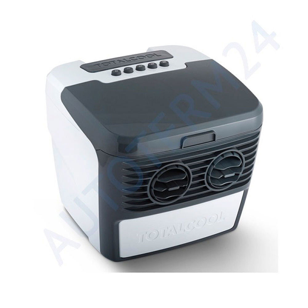 Portabel klimaanlegg 12/24/220V 1,5 l vanntank 2 kg bakside