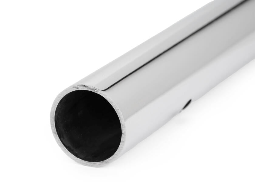 Portstøtte rustfritt stål AISI 316 Ø25 mm 612 mm sideprofil