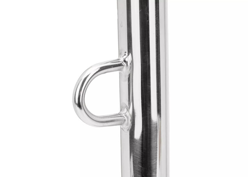 Portstøtte rustfritt stål AISI 316 Ø25 mm 615 mm montert