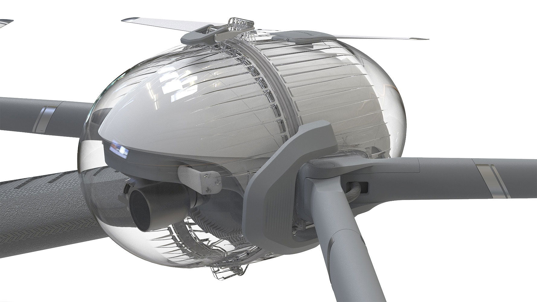 PowerEgg X Weatherproof drone 4K vanntett detalj