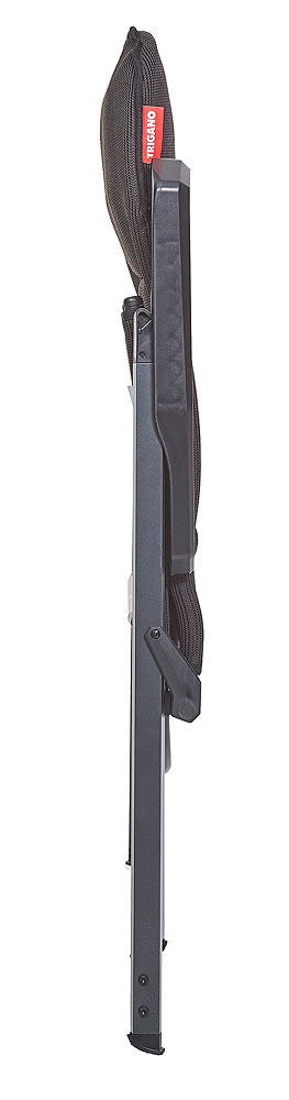 Premium Black hvilestol 3D mesh aluminium bakside