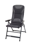 Premium Graphite hvilestol polyester 600D aluminium forfra