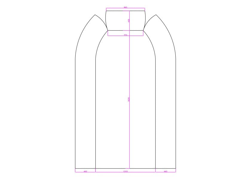 Nærbilde av tauverk på presenning til gummibåt 345x220 cm AEROSTAR 320/AEROTEND 310 - SEATEC