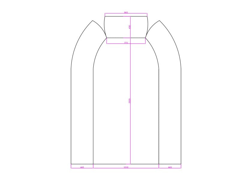 Nærbilde av materialet på presenning til gummibåt 295x220 cm AEROSTAR/AEROTEND/DOLPHIN - SEATEC