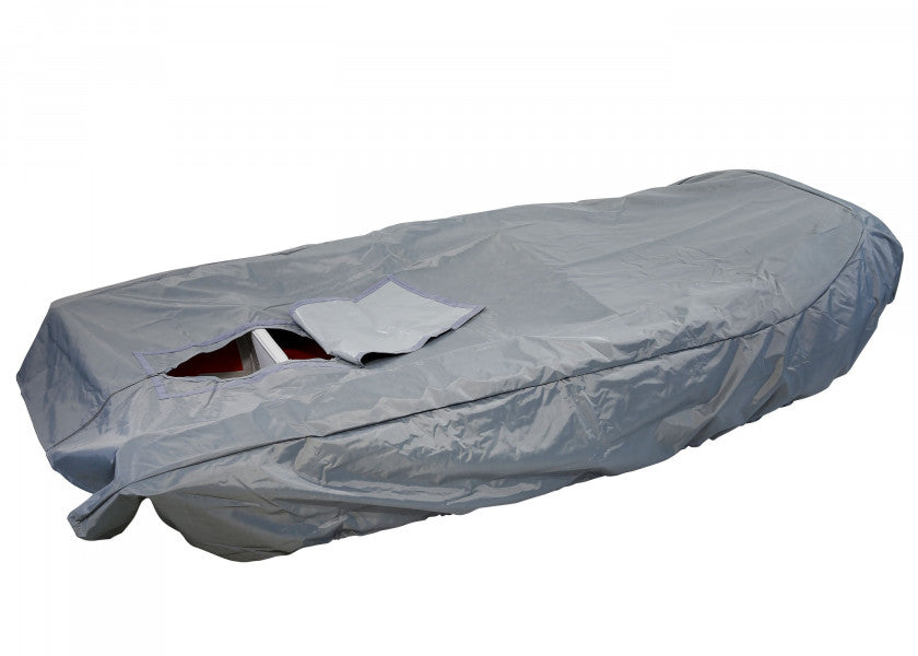 Presenning til gummibåt 413x238 cm GT SPORT 330/ADVENTURE 350 - SEATEC forfra