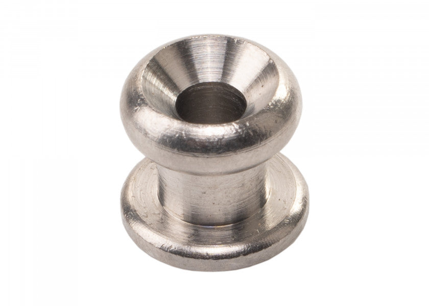 Presenningknapp rustfritt stål 11 x 10 mm AISI 316 forfra