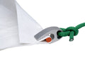 Presenningkrok STRONG-GRIP aluminium 2 stk forfra