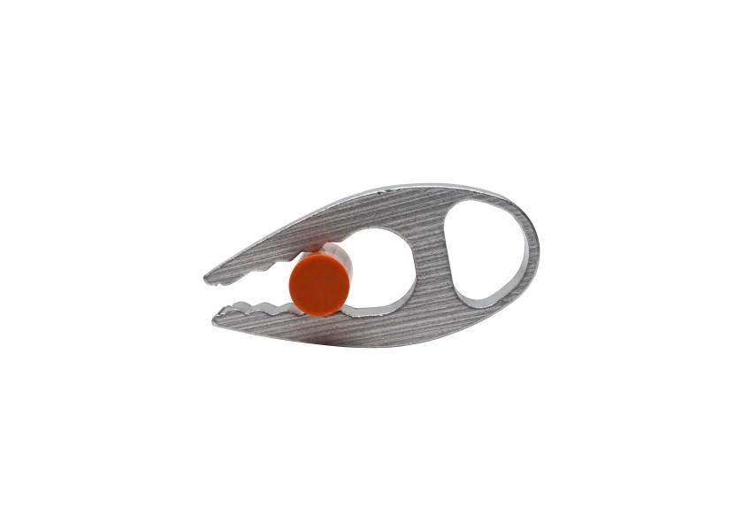 Presenningkrok STRONG-GRIP aluminium 2 stk montert