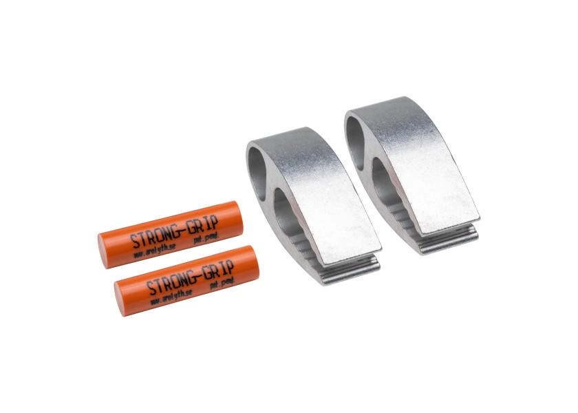 Presenningkrok STRONG-GRIP aluminium 2 stk nærbilde