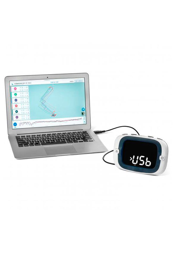 Nærbilde av ProStart race computer GPS-speedometer kontroller