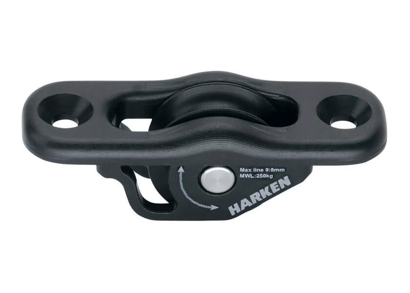 Protexit 40 mm innfelt dekksblokk enkelskivet - Harken forfra