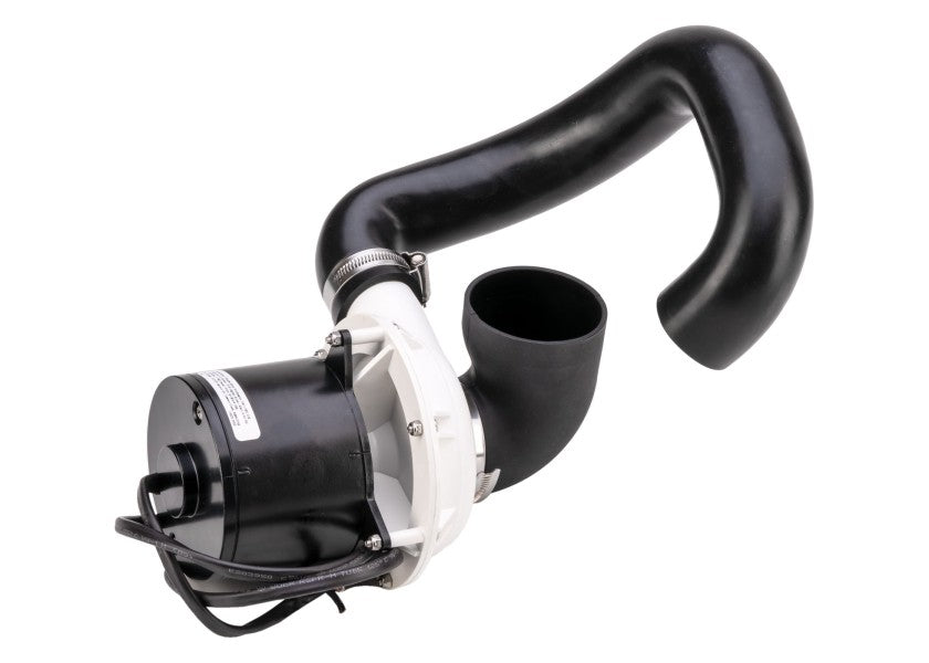 Pumpesett for Deluxe Flush toalett 12 V - Jabsco forfra