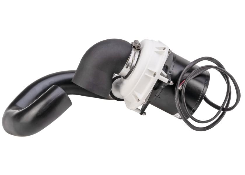 Pumpesett for Deluxe Flush toalett 12 V - Jabsco montert