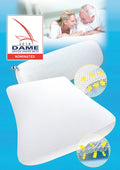 Pute 80x40 cm 850 g pustende og formbestandig materiale forfra
