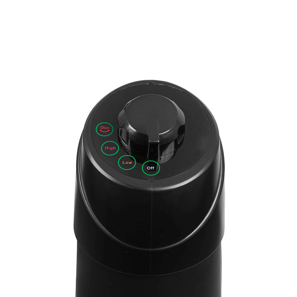 Nærbilde av karbonlampe på Q-Tower 1200 elektrisk terrassevarmer