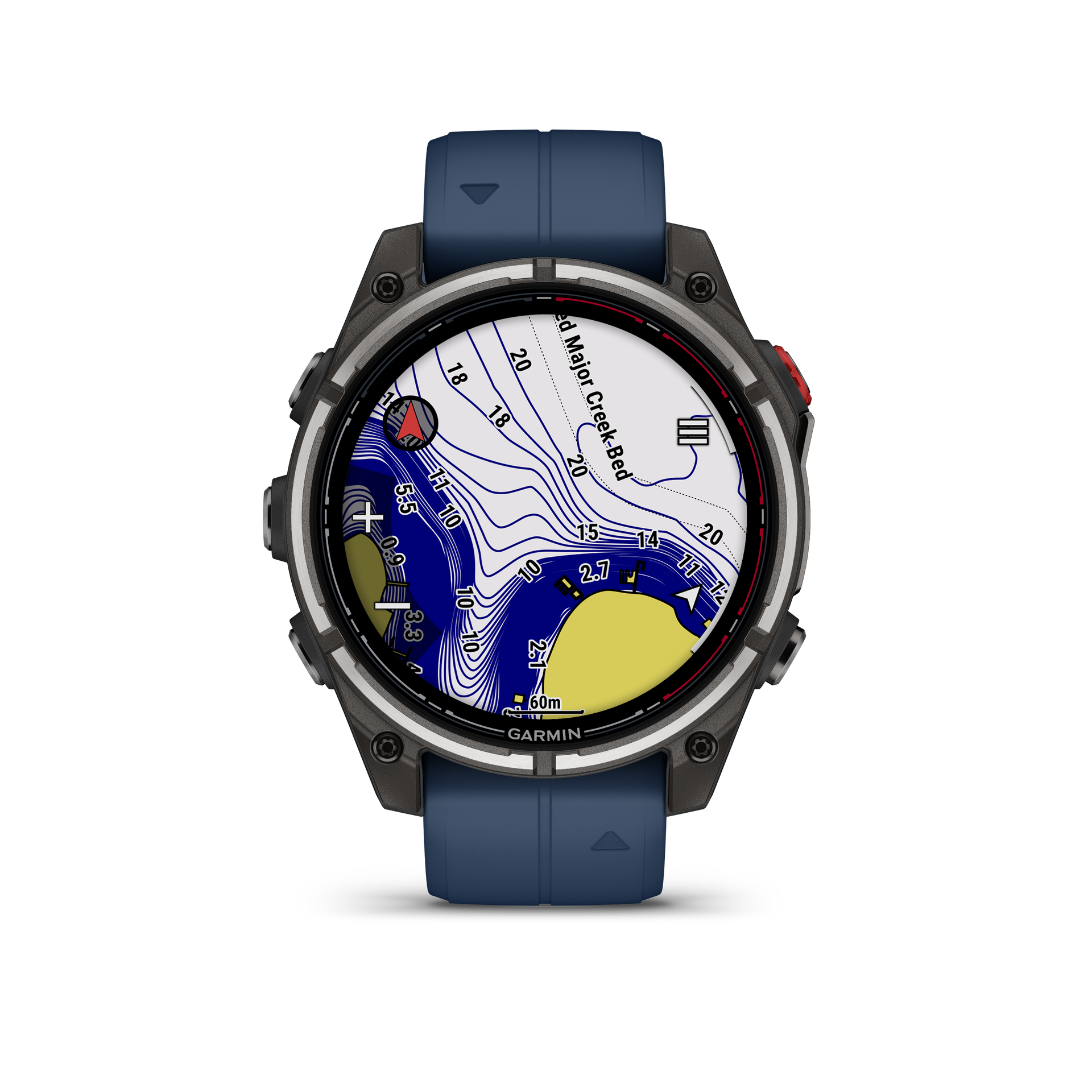 Quatix 8 Pro marine multisport smartwatch bakside