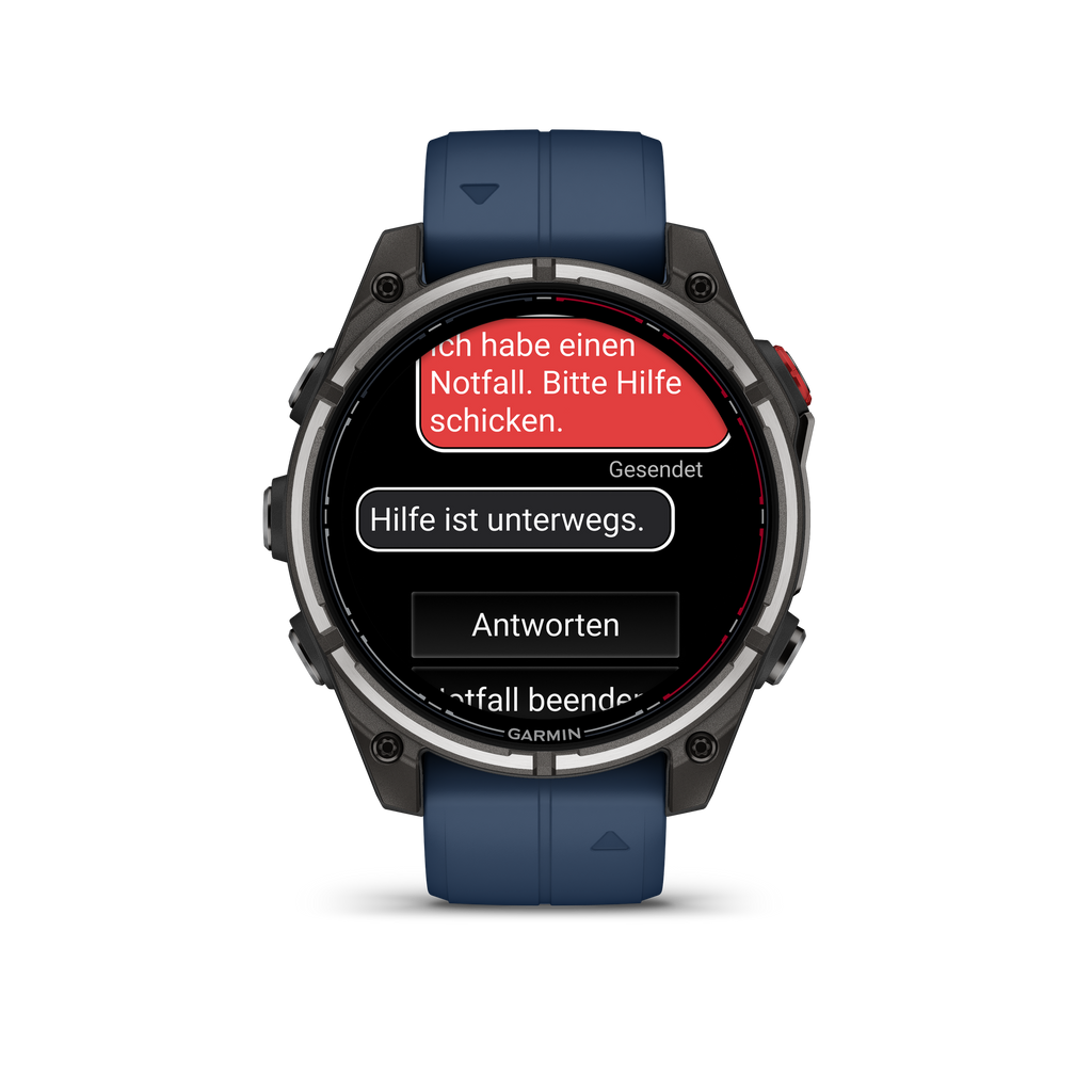 Quatix 8 Pro marine multisport smartwatch montert på håndledd