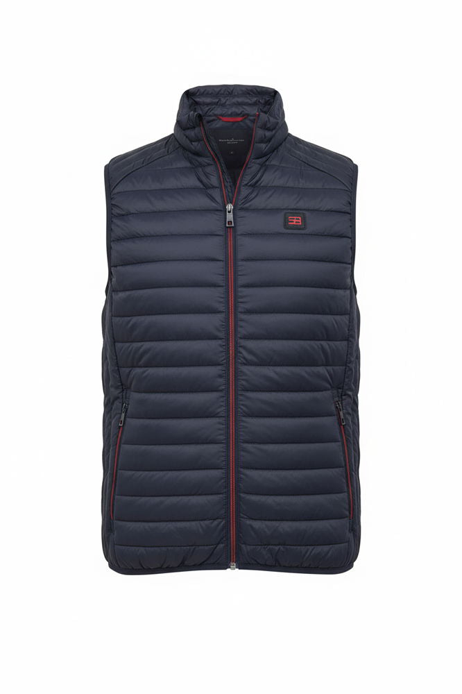 Quiltet vest for herre - S4 helfigur