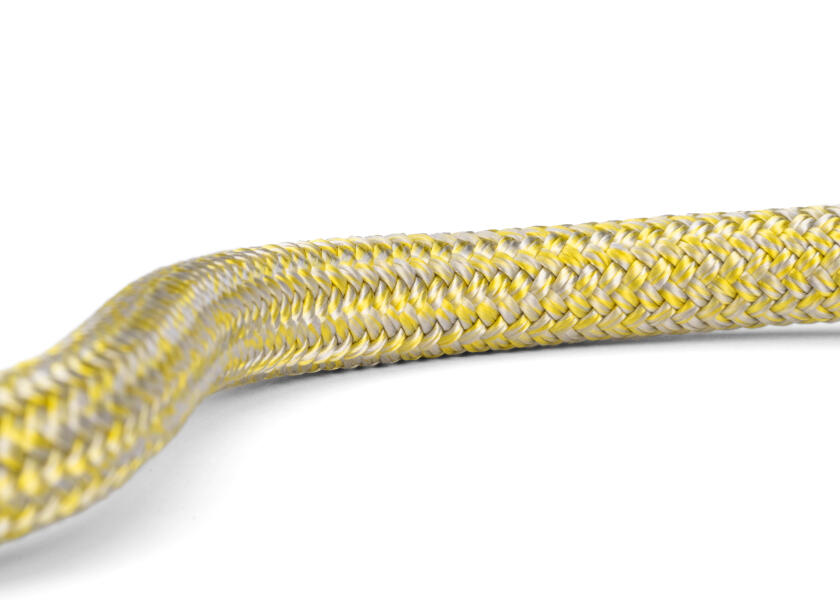 Race XP universaltau Dyneema kjerne/kappe metervare nærbilde av flette