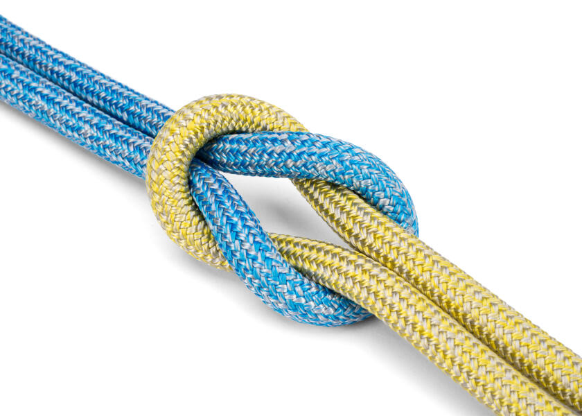 Race XP universaltau Dyneema kjerne/kappe metervare visning av kjerne og kappe