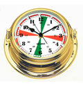 Radiosektor klokke messing 120 mm - Compass forfra