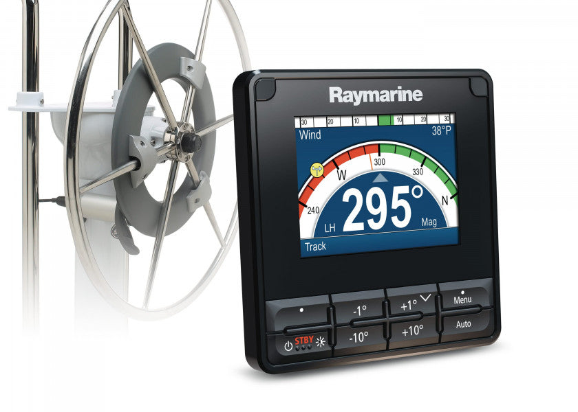 Rattautopilot EV-100 for seilbåter forfra